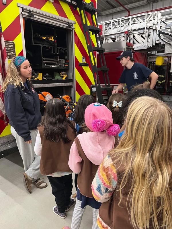 Pleasant Valley Girl Scouts Visit The Firehouse - Pleasant Valley Fire ...